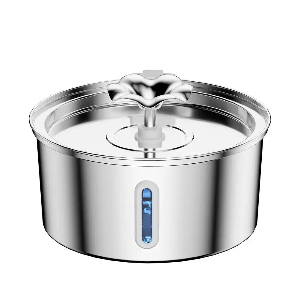 Petrkl™ PureFlow – Stainless Steel Cat Water Fountain 3.2L Petrkl