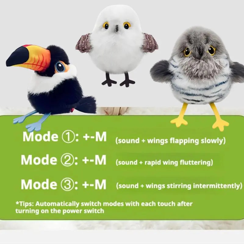 Petrkl™ ChirpyBird – Interactive Sound Cat Toy Petrkl