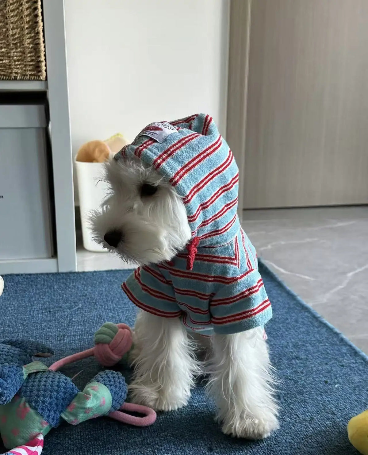 Petrkl™ Warm Striped Dog Hoodie Petrkl