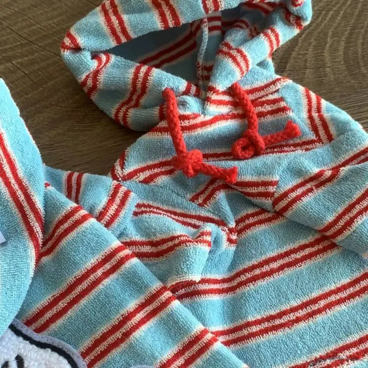 Petrkl™ Warm Striped Dog Hoodie Petrkl