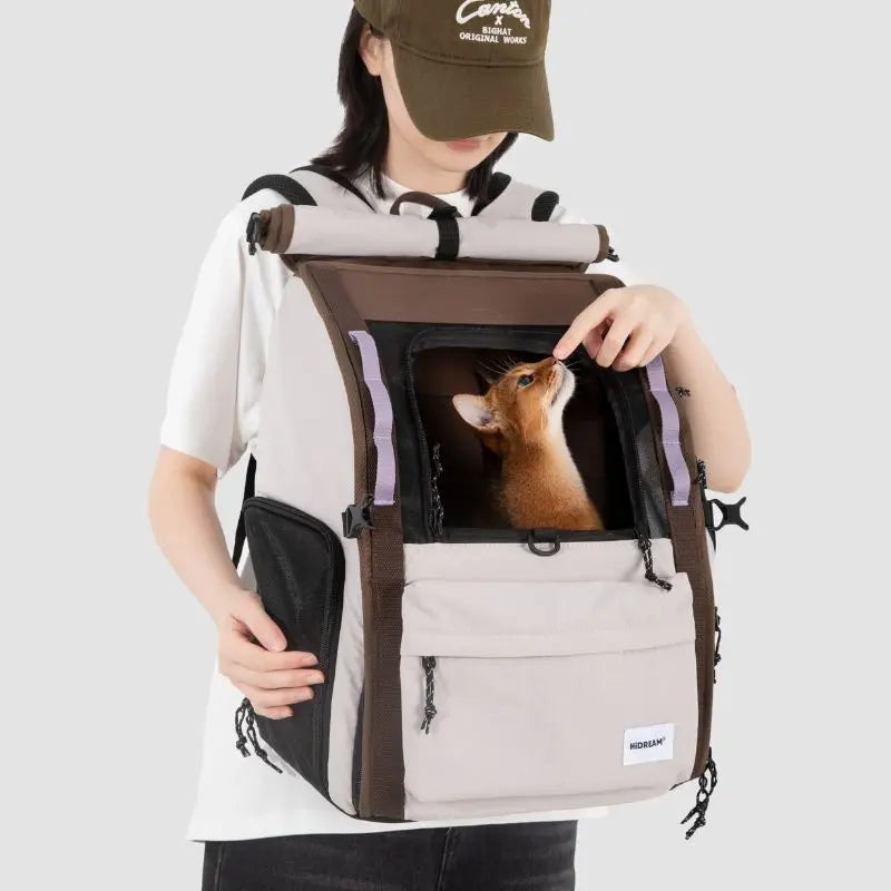 Petrkl™ GoFree Pet Carrier Backpack for Cats & Small Dogs Petrkl