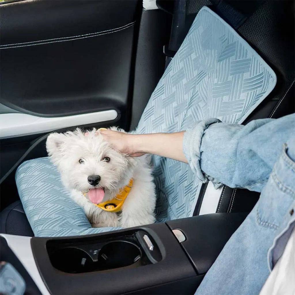 Cooling Travel Bolster Safety Back Seat Large Dog Car Bed PETRKL