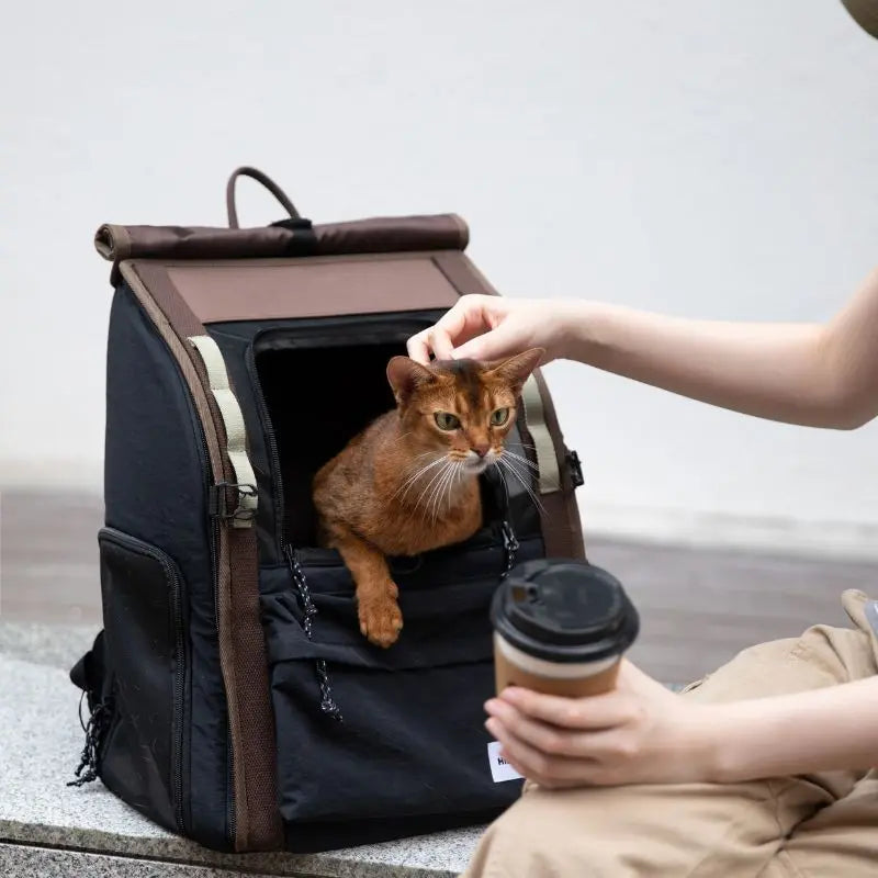 Petrkl™ GoFree Pet Carrier Backpack for Cats & Small Dogs Petrkl