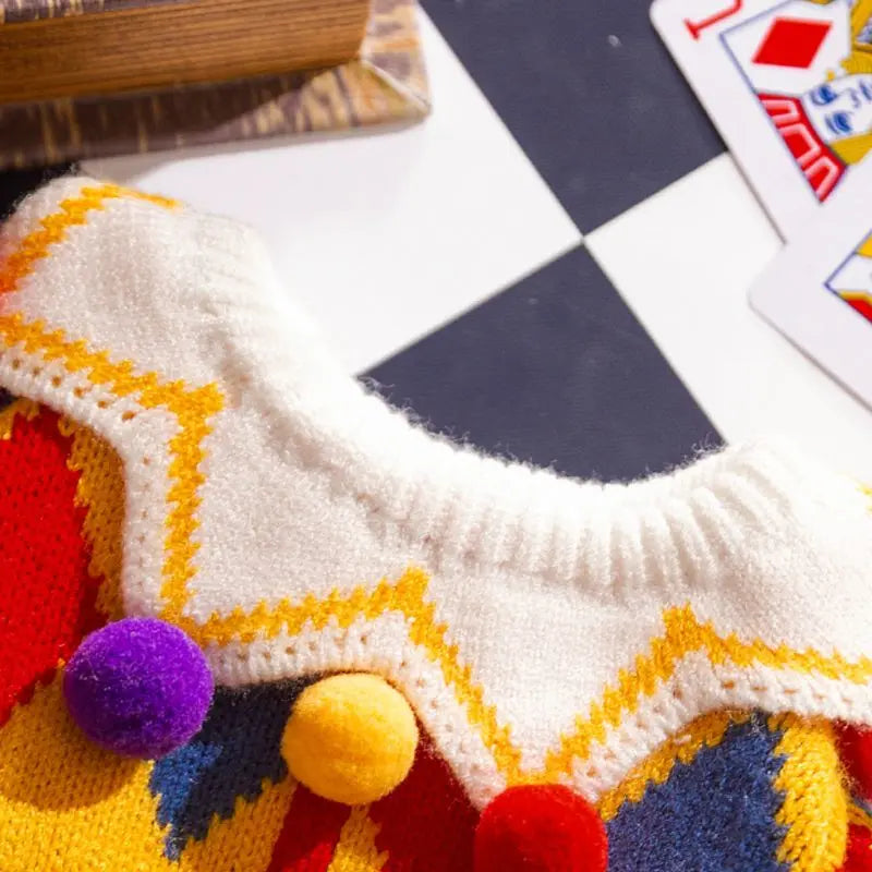 Petrkl™ Halloween Circus Cat Clothes Sweater Petrkl