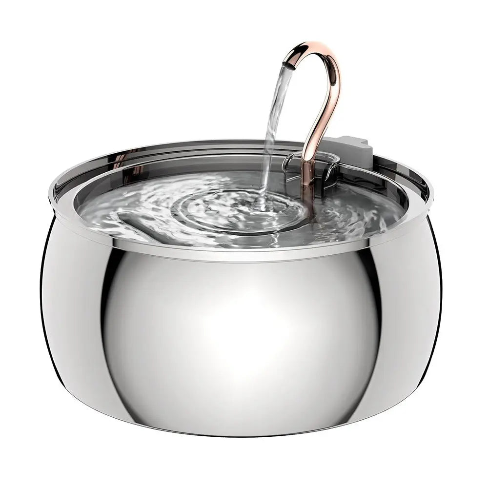 Petrkl™ AquaDrop – Stainless Steel Cat Water Fountain 4L Petrkl