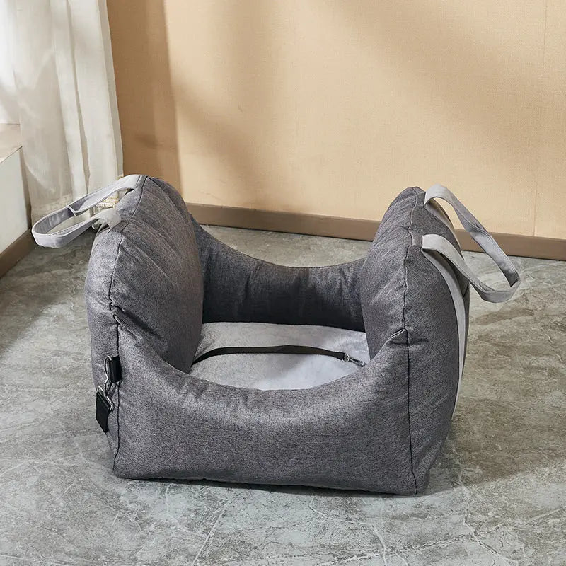BreezeArmor™ Dog Car Bed dark gray