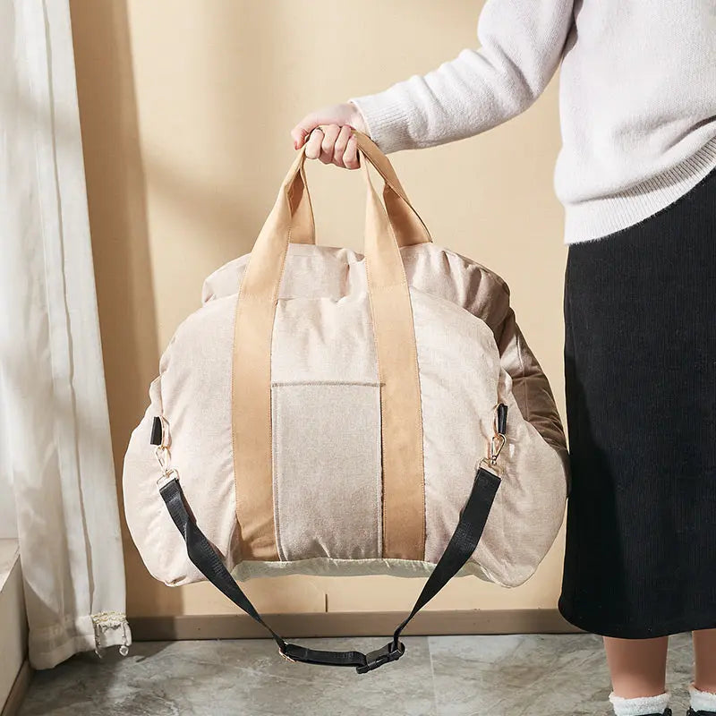 BreezeArmor™ Dog Car Bed people carrying