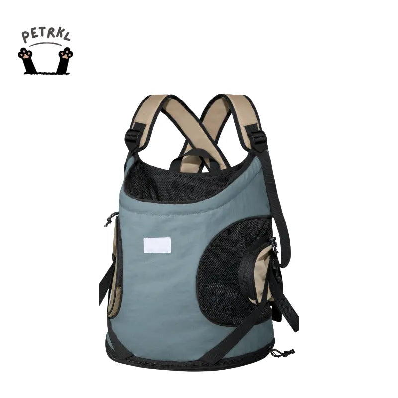 Cat Carrier Front Pack travel backpack in Dark Blue