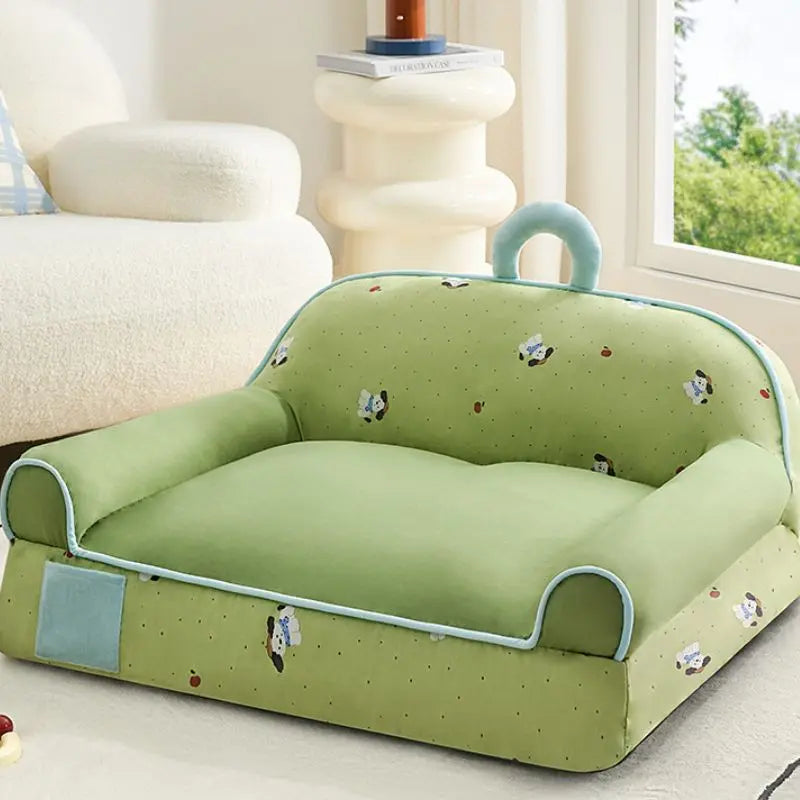 CozyCloud Cat Couch Bed for All-Season Snuggles PETRKL