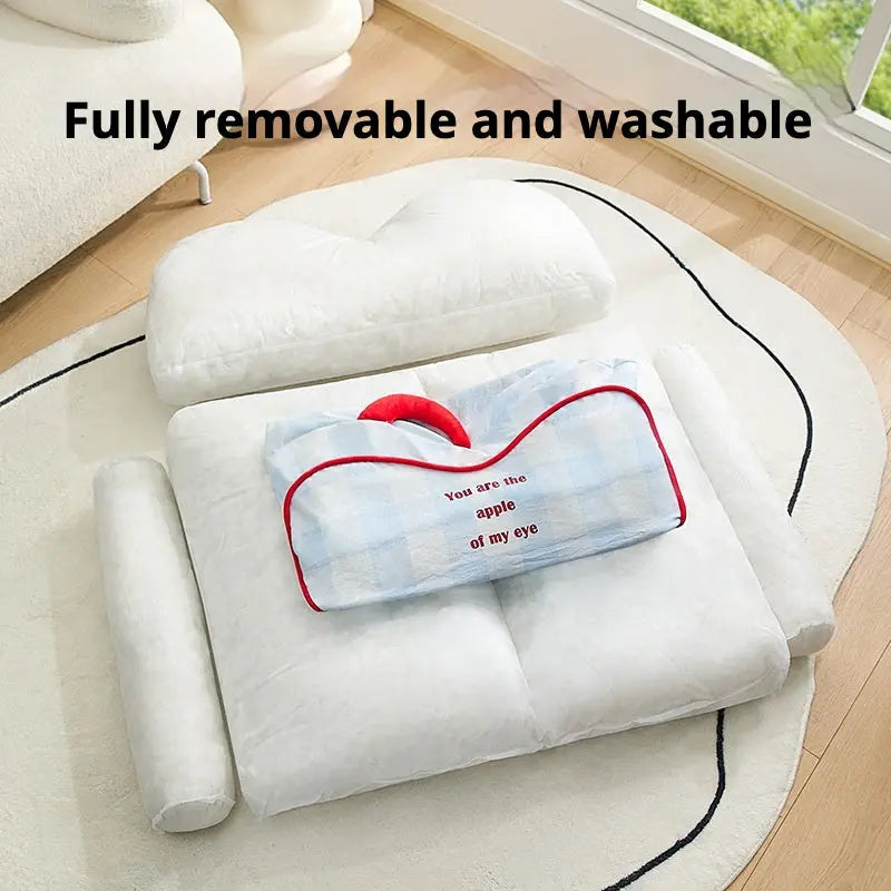 CozyCloud Cat Couch Bed for All-Season Snuggles PETRKL