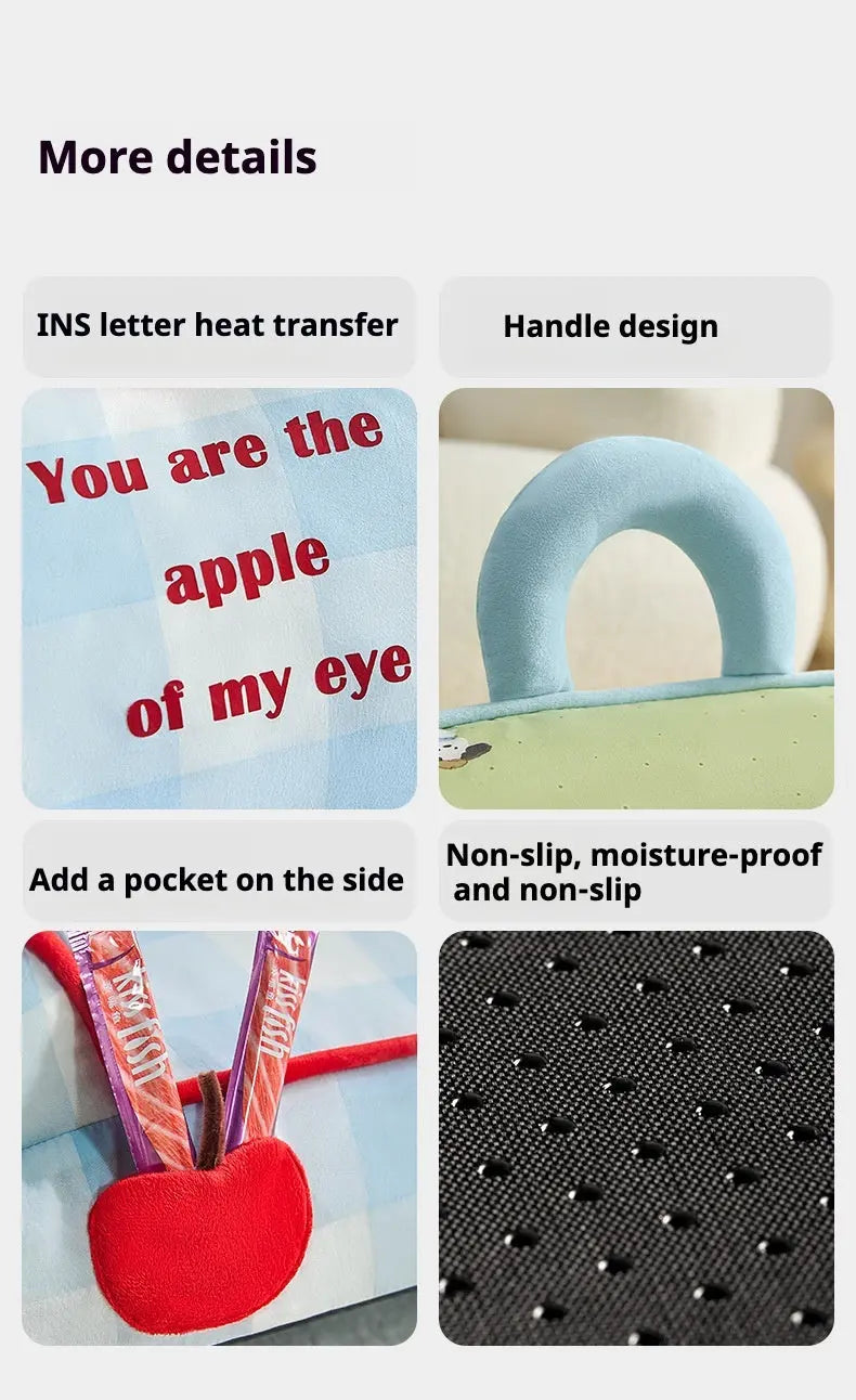 CozyCloud Cat Couch Bed for All-Season Snuggles PETRKL