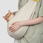 Dog Sling Carrier – Soft Cotton Pet Bag for Cats & Small Dogs  Petrkl  .