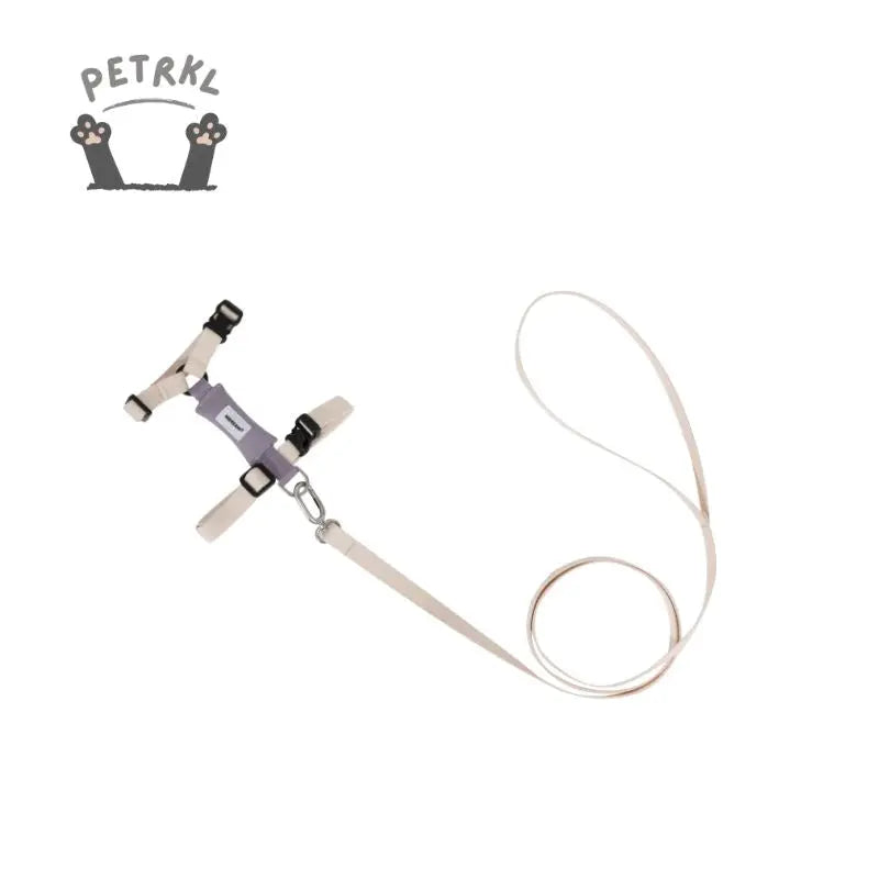 Eco-Friendly Cat Harness & Leash Set purple