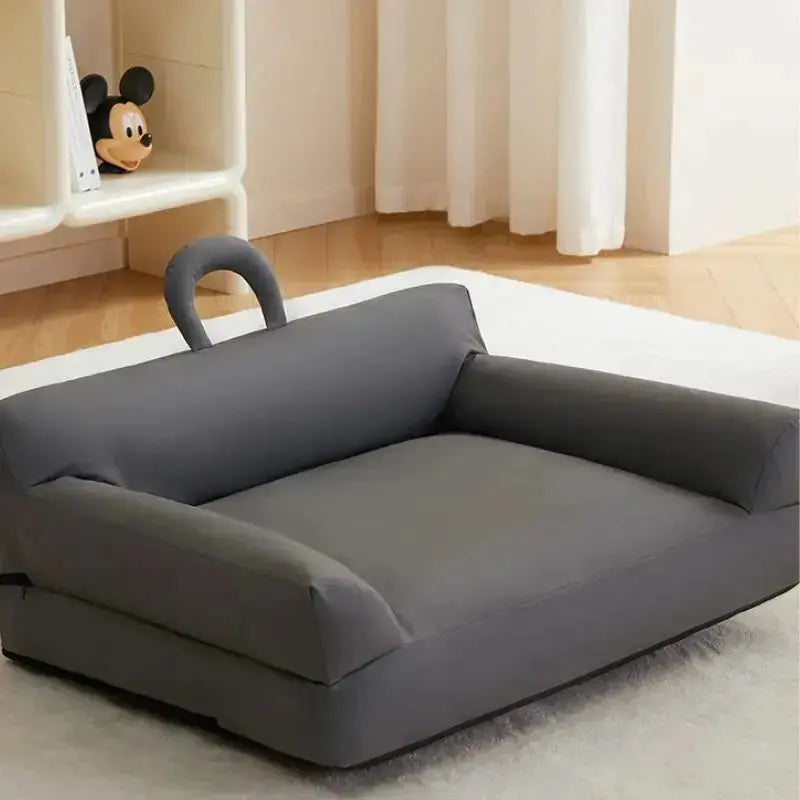 Large Washable Fluffy Orthopedic Soft  Dog Sofa Bed Petrkl