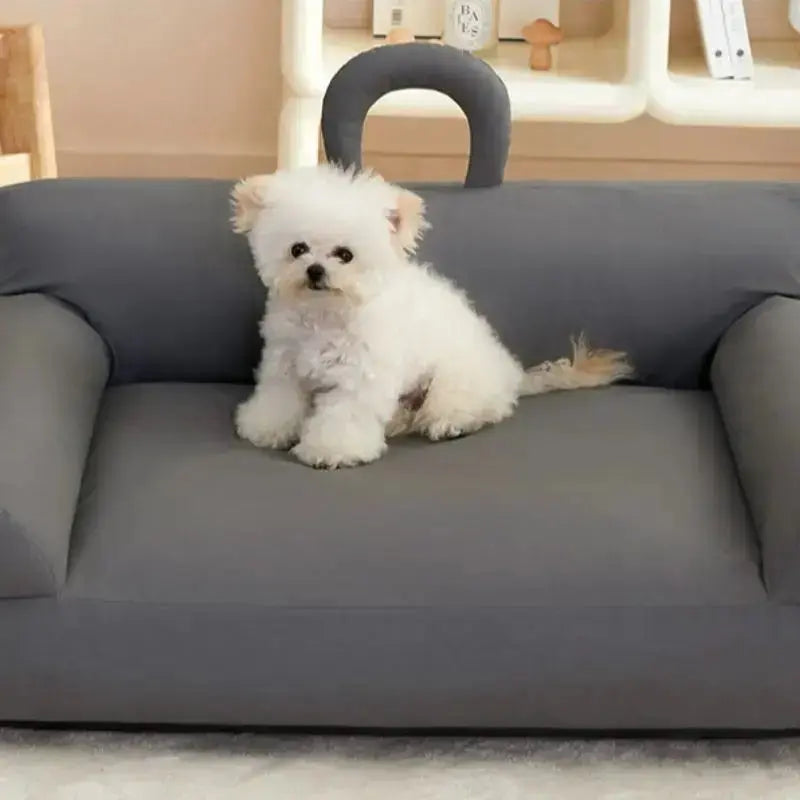 Large Washable Fluffy Orthopedic Soft  Dog Sofa Bed Petrkl