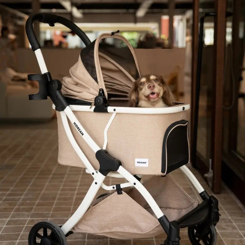 Luxury Portable Fold Pet Stroller petrkl 1