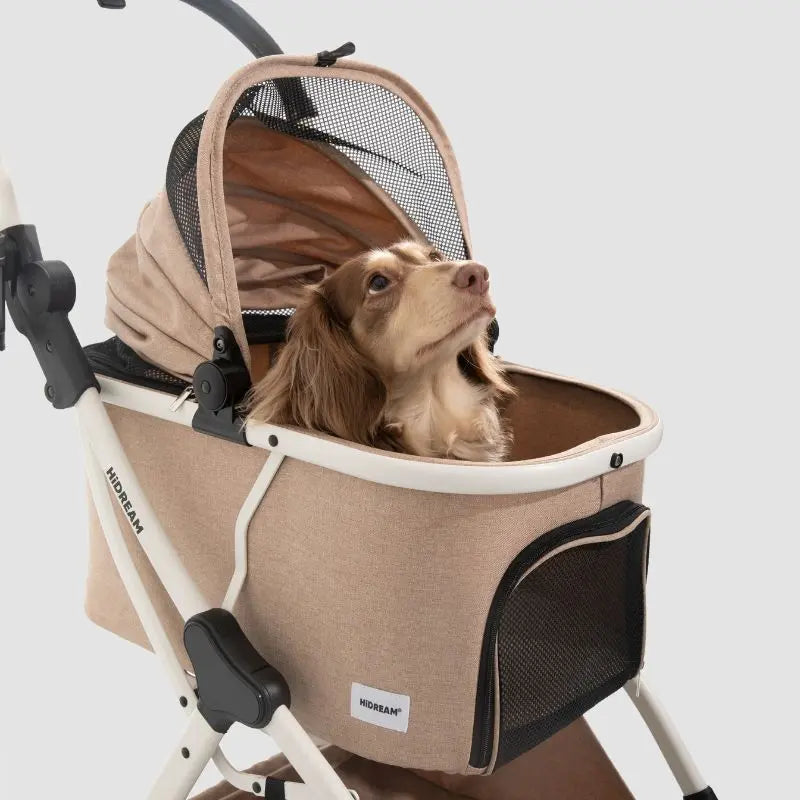 Luxury Portable Fold Pet Stroller  Petrkl  .