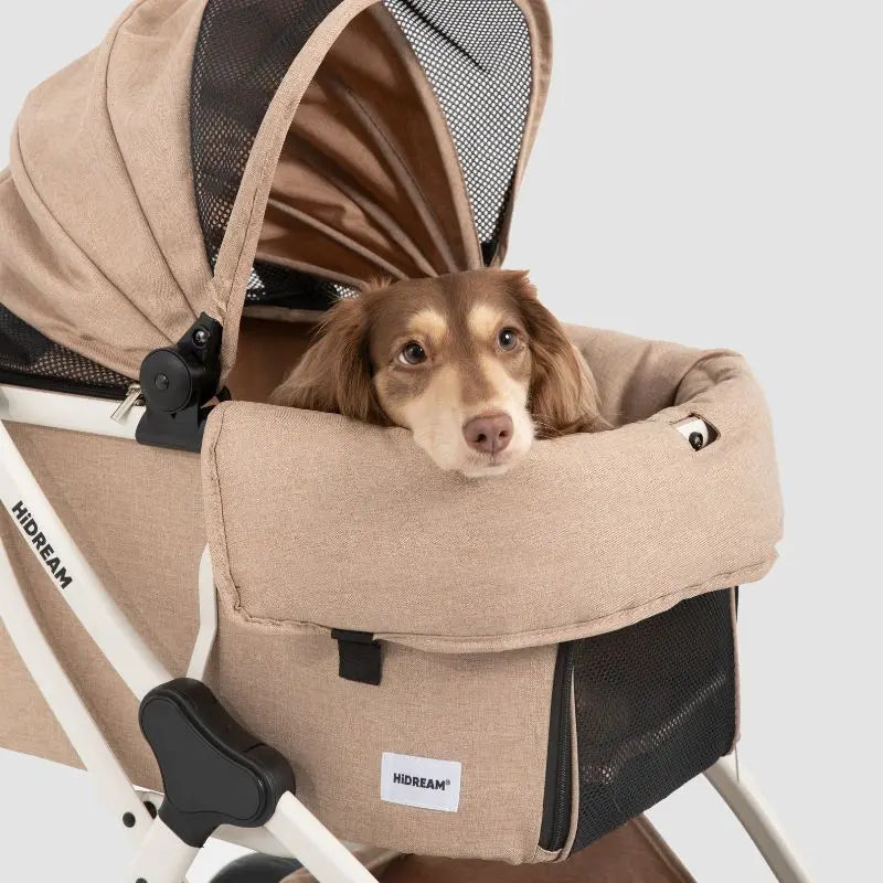 Luxury Portable Fold Pet Stroller  Petrkl  .
