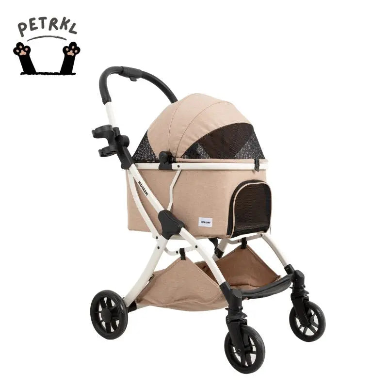 Luxury Portable Fold Pet Stroller petrkl 2