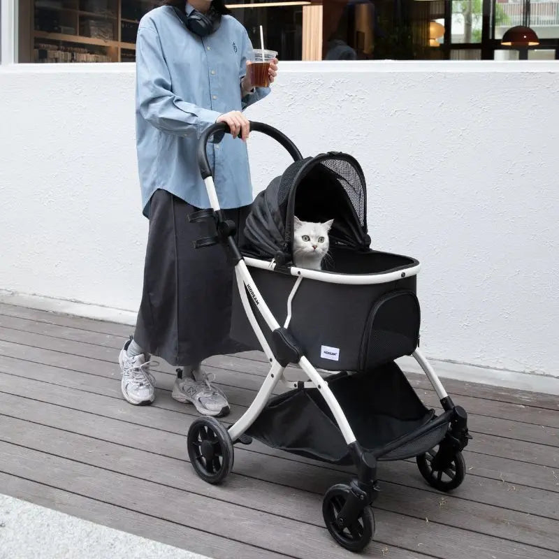 Luxury Portable Fold Pet Stroller petrkl 28