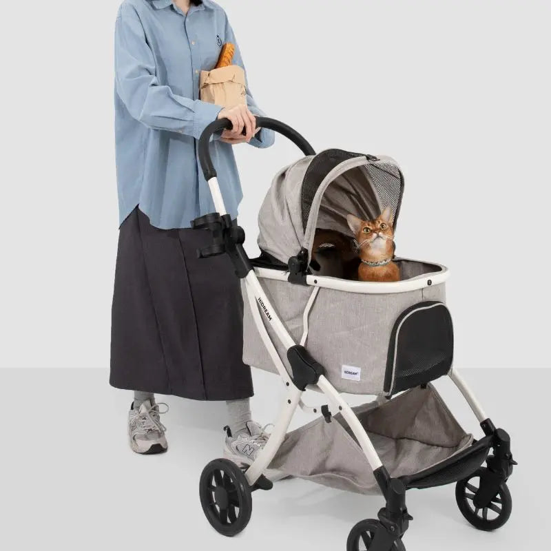 Luxury Portable Fold Pet Stroller petrkl 30