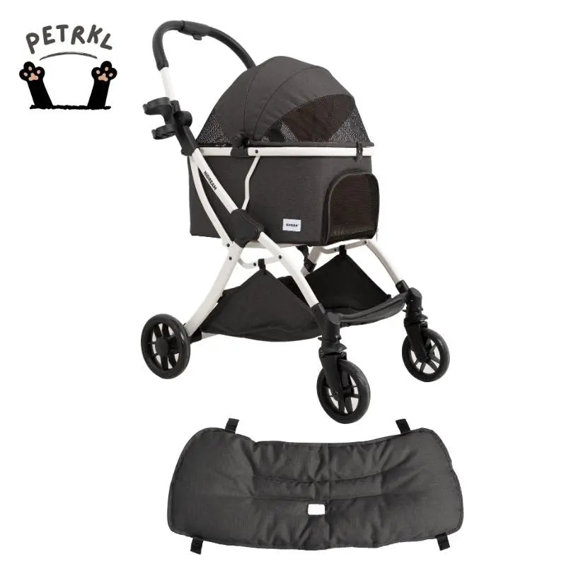Luxury Portable Fold Pet Stroller petrkl 40