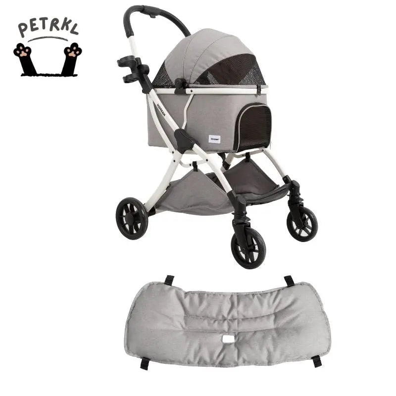 Luxury Portable Fold Pet Stroller petrkl 41