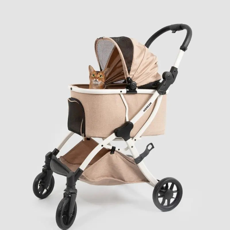 Luxury Portable Fold Pet Stroller  Petrkl  .