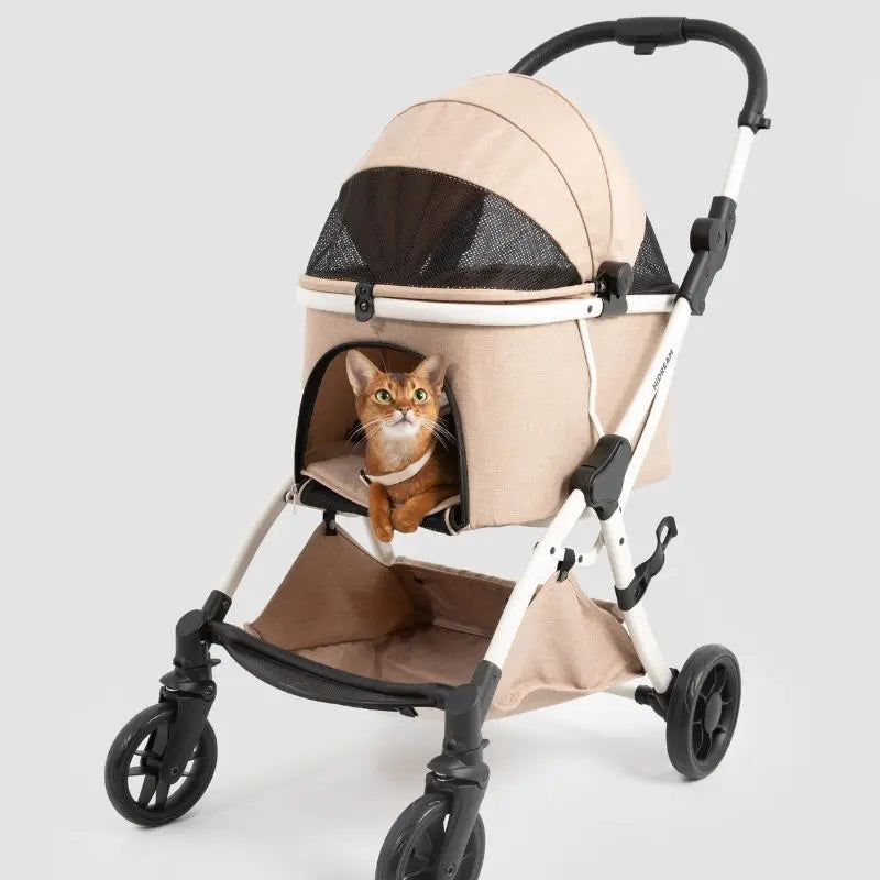 Luxury Portable Fold Pet Stroller  Petrkl  .