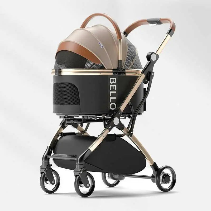 Pet Stroller for Cats and Small Dogs – Detachable Pet Carrier  Petrkl  .