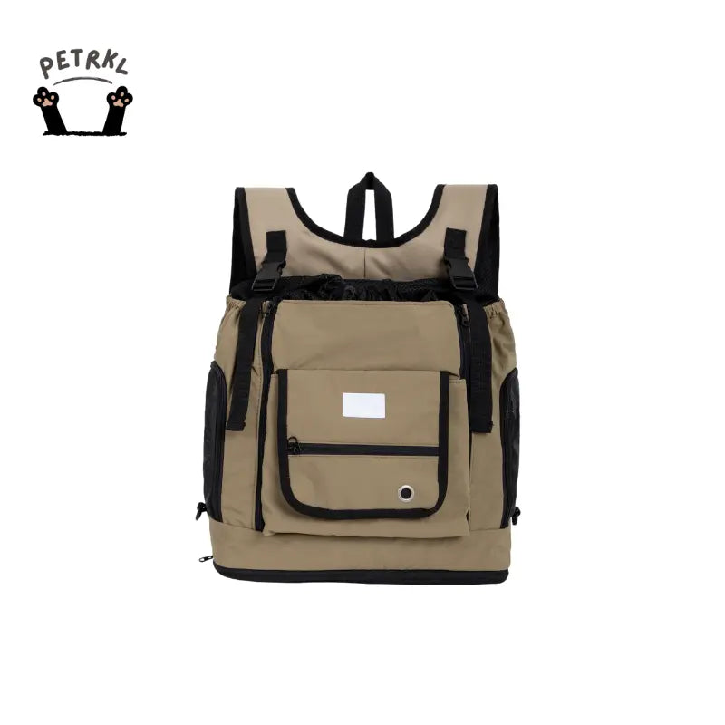 dog bag pet carrier backpack petrkl brown