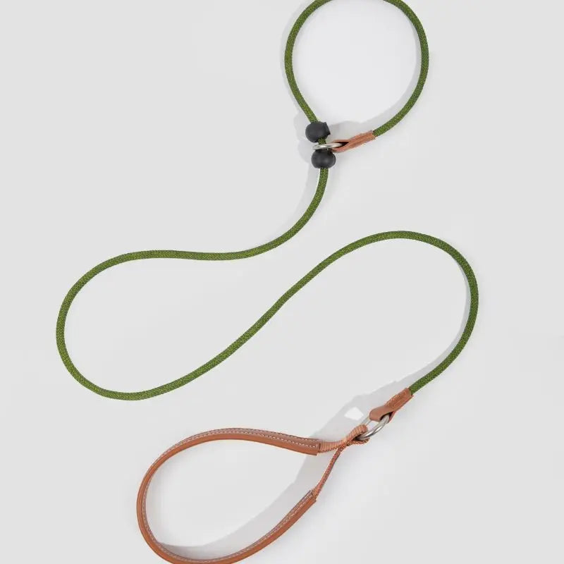 Petrkl™ CommandLoop– Premium Slip Lead Dog Leash with Leather Handle petrkl 17