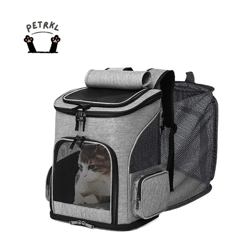 Petrkl™ FlexVent Expandable Cat Backpack Carrier  Petrkl  .