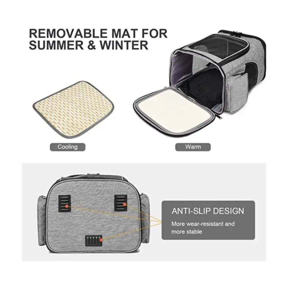 Petrkl™ FlexVent Expandable Cat Backpack Carrier petrkl 12
