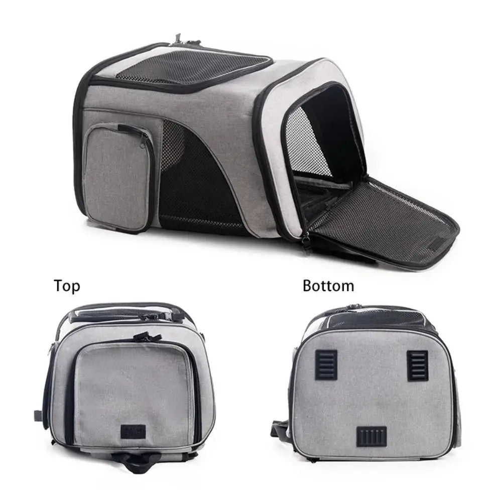 Petrkl™ FlexVent Expandable Cat Backpack Carrier petrkl 5
