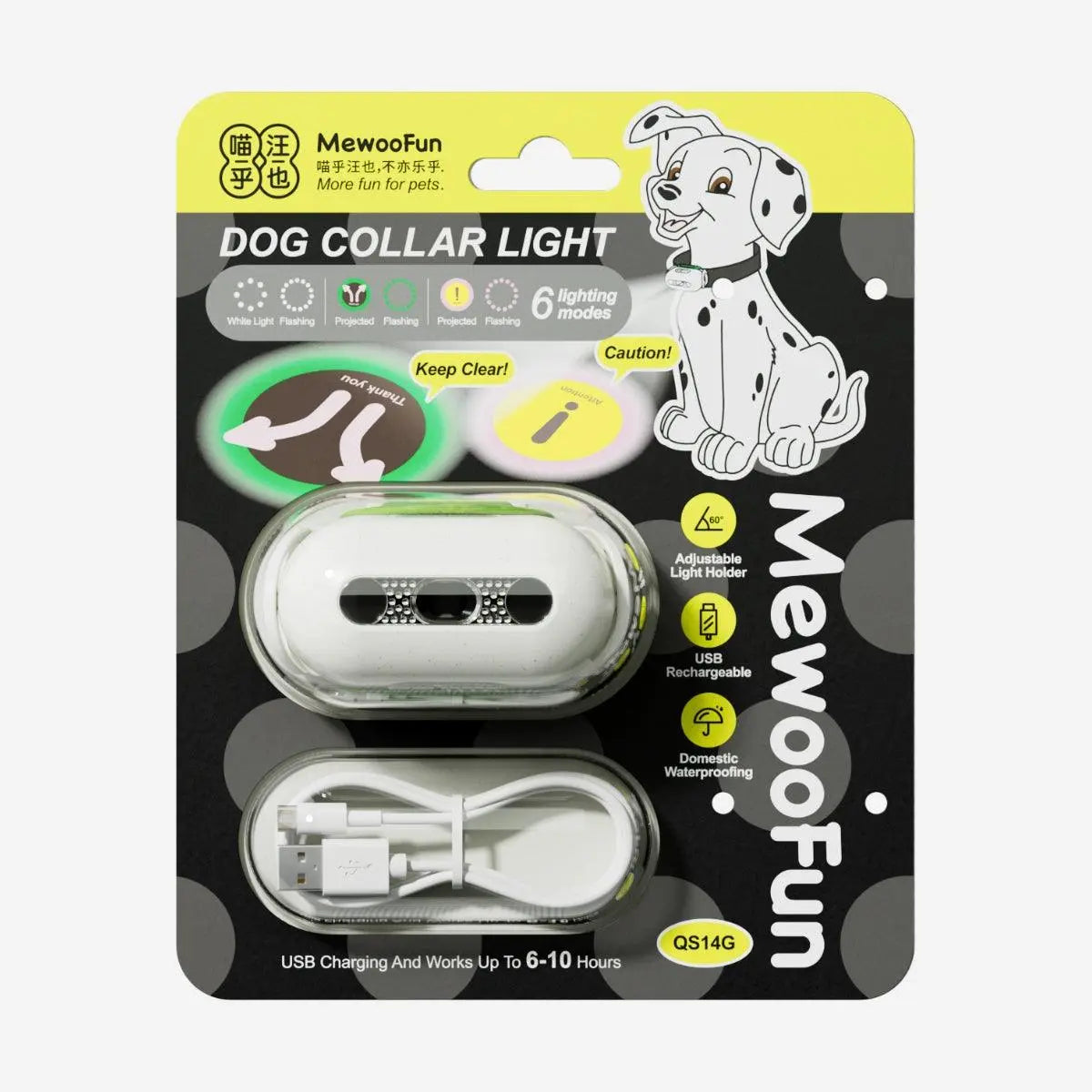 USB Rechargeable LED Dog Collar Light for Night Walks  Petrkl  Collars.