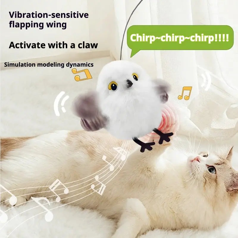 Petrkl™ ChirpyBird – Interactive Sound Cat Toy Petrkl