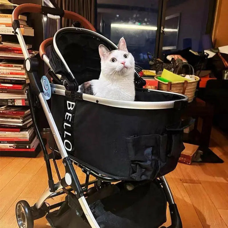 Pet Stroller for Cats and Small Dogs – Detachable Pet Carrier  Petrkl  .