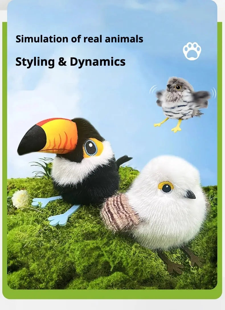 Petrkl™ ChirpyBird – Interactive Sound Cat Toy Petrkl