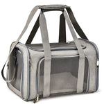 dog pet carrier bag Petrkl gray