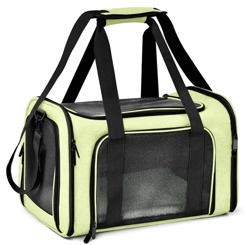 dog pet carrier bag Petrkl green
