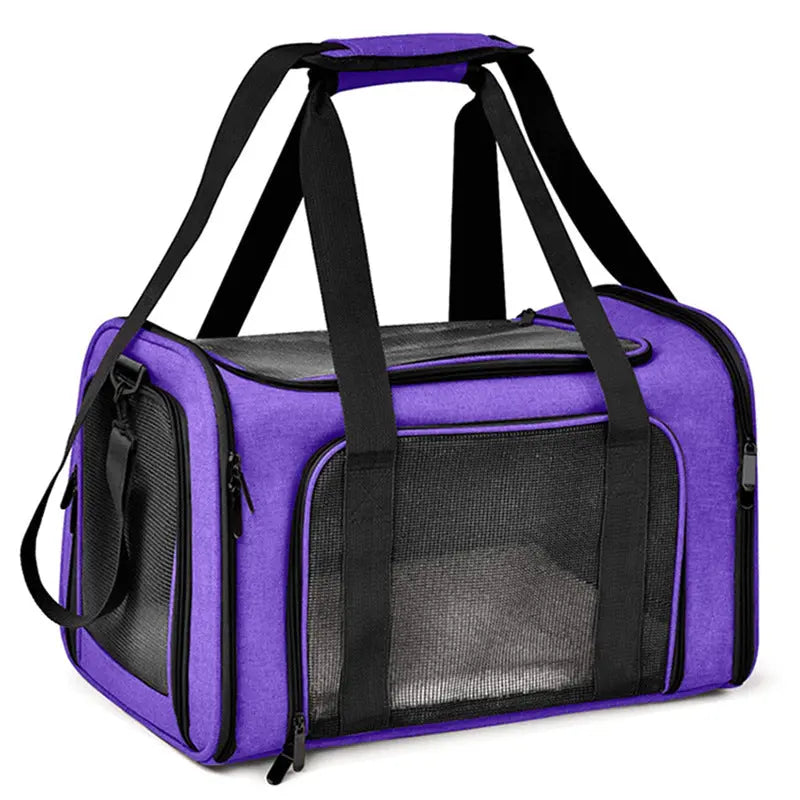 dog pet carrier bag Petrkl purple