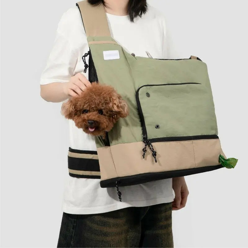 Hands-Free Cat Carrier Sling – Travel Backpack for Cats & Small Dogs  Petrkl  .