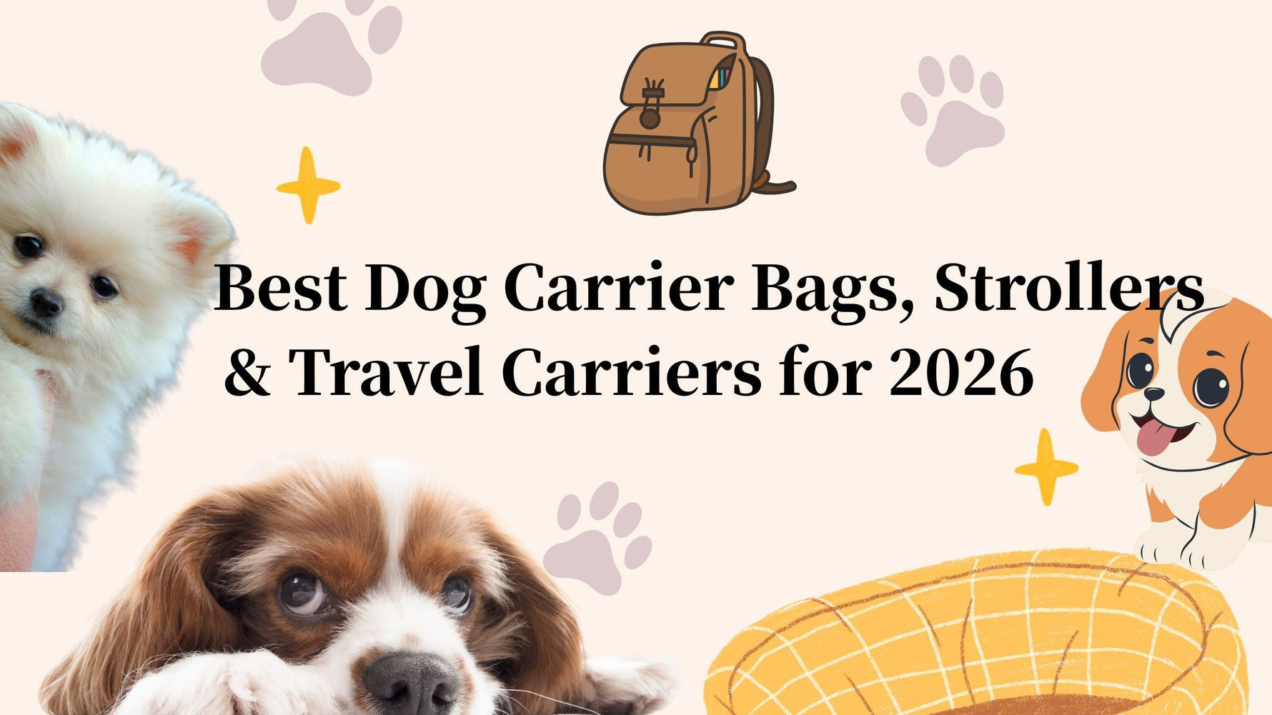 Best Dog Carrier Bags, Strollers & Travel Carriers for 2026