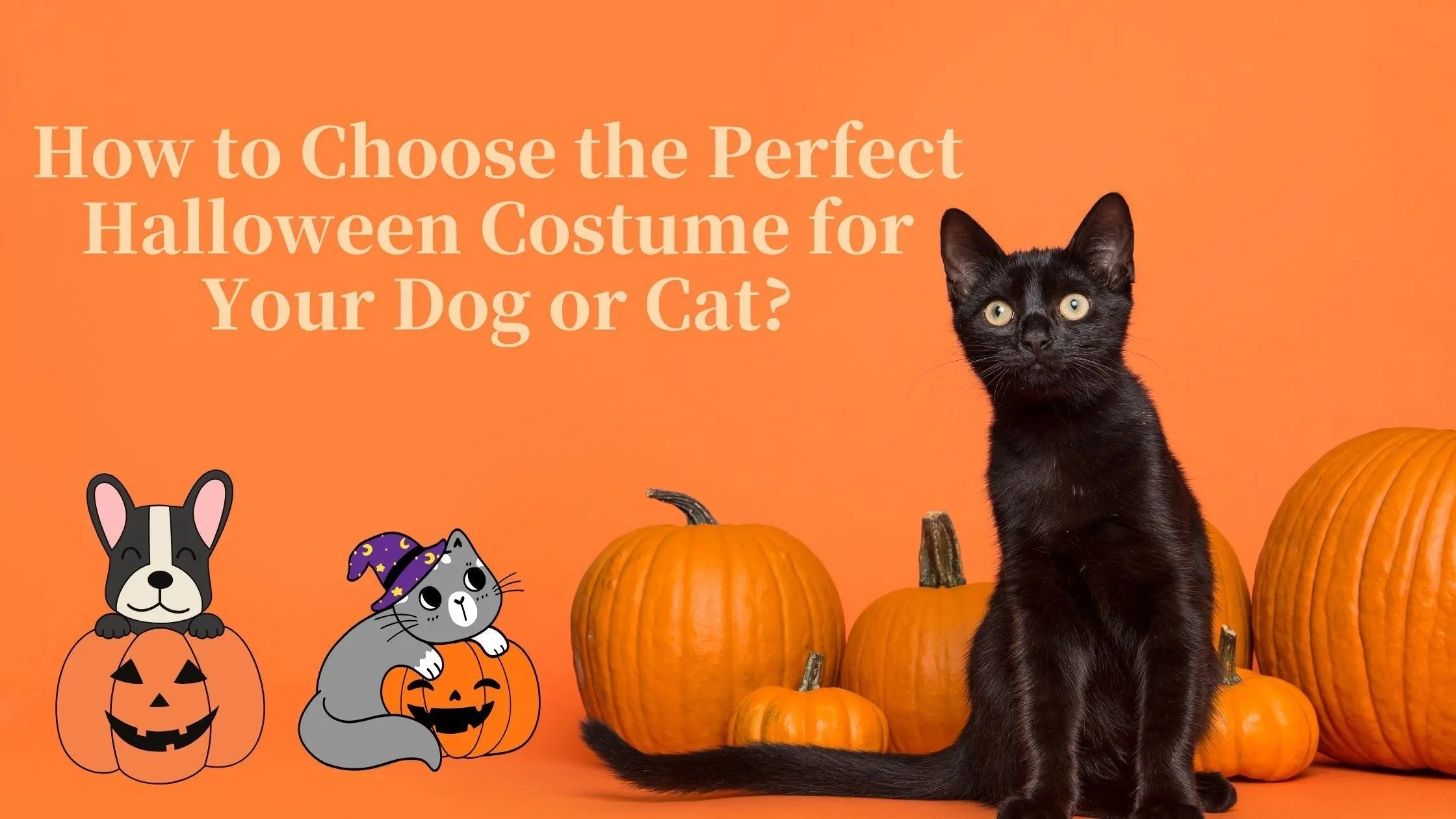How to Choose the Perfect Halloween Costume for Your Dog or Cat