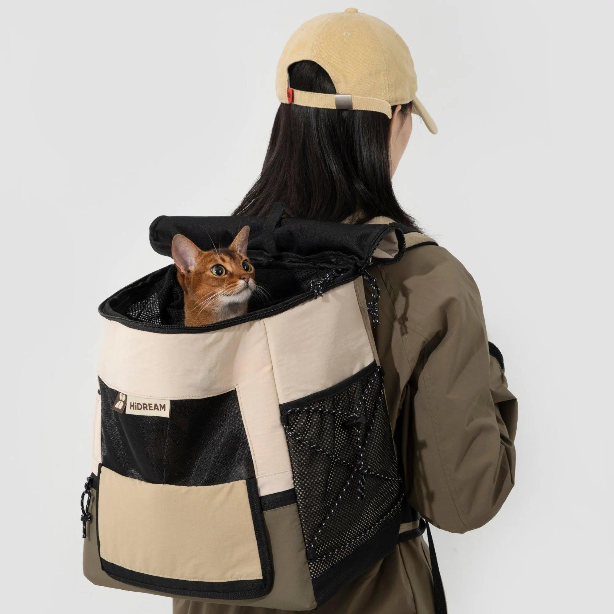 cat carrier frontal