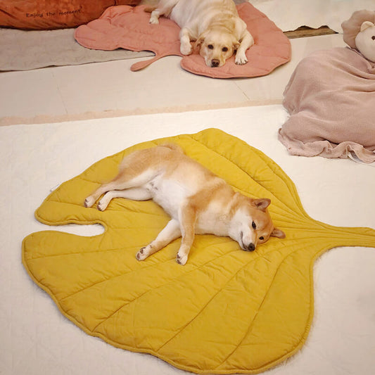 Leaf Shape Pet Blanket Pads