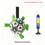 Petrkl™ PawKick – Interactive Dog Soccer Ball with Straps Petrkl