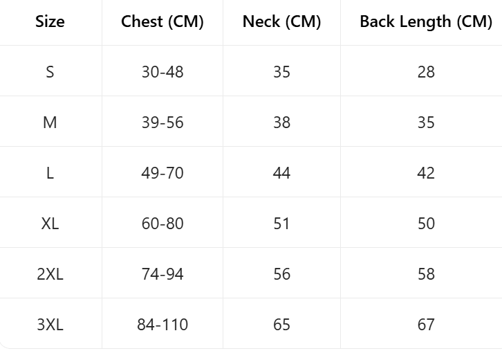 Dog Cooling Vest – Summer Breathable Dog T-Shirt Petrkl