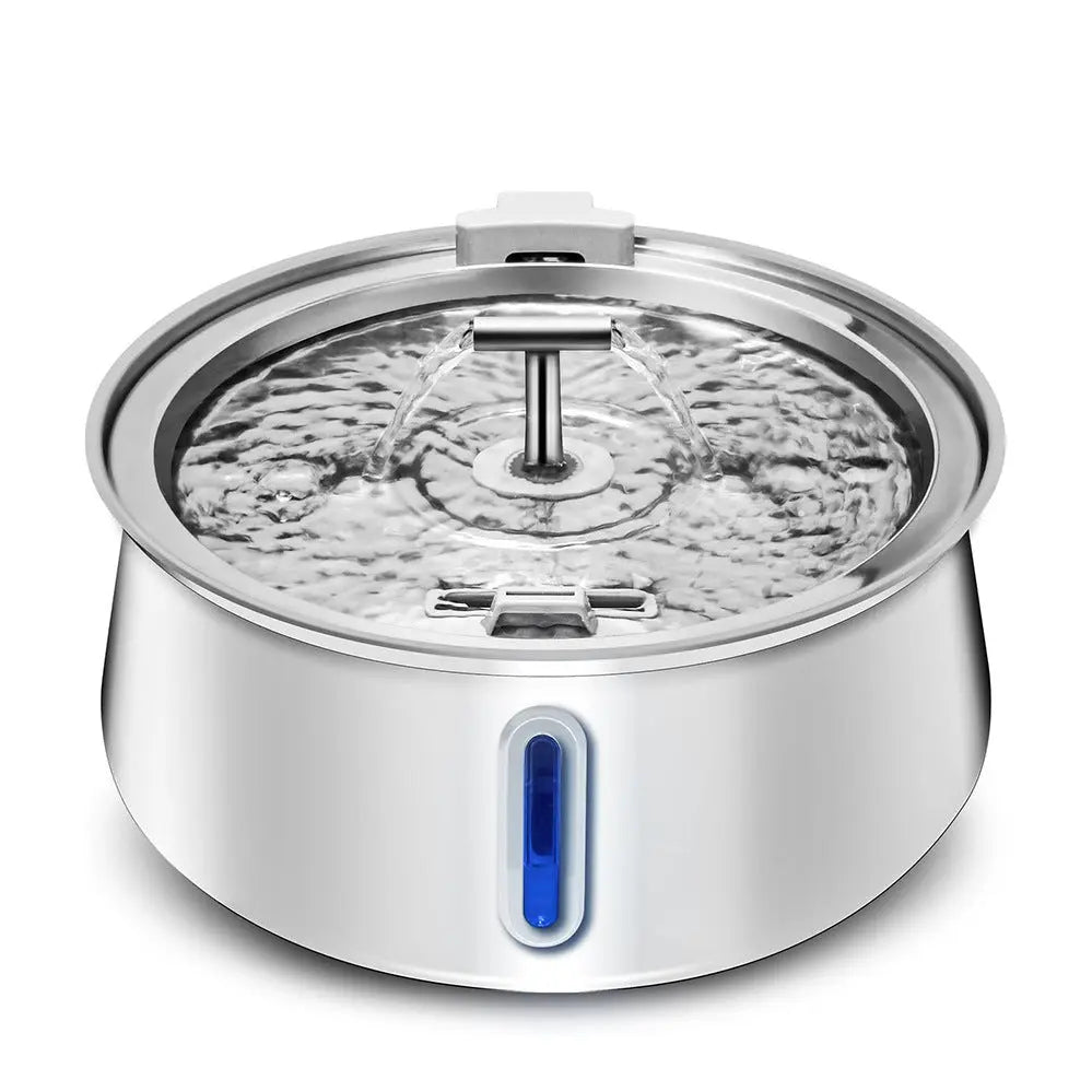 Petrkl™ AquaDrop – Stainless Steel Cat Water Fountain 4L Petrkl
